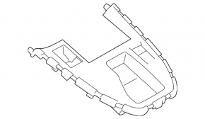 Gearshifter cover Subaru Outback 20-22