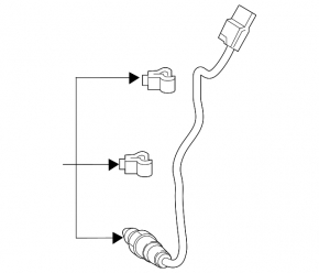 Lambda probe second Honda Accord 21-22 2.0 hybrid