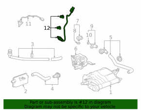 Lambda probe second Honda Accord 21-22 2.0 hybrid
