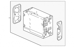 Radio tape recorder Honda Accord 18-20