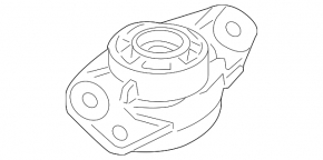 Shock absorber support rear left VW Passat b8 16-19 USA
