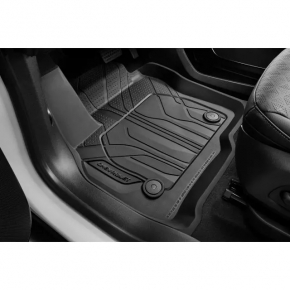 Set of floor mats for Chevrolet Bolt EV 22-23 rubber black, Chevrolet