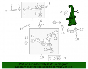 Front left axle shaft for Toyota Tundra 22-26