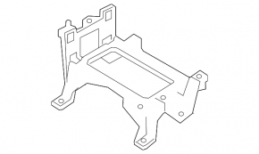 Audio amplifier bracket Audi Q7 16-