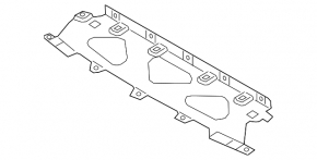 TV cover BMW X5 G05 19-23 aluminum