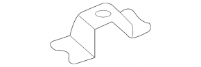 Upper bracket for the right fender apron for the 2008-2021 Toyota Sequoia