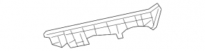 Rear bumper mount right outer Subaru XV Crosstrek 18-23