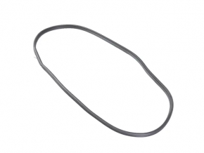 The front left door seal on a Jeep Grand Cherokee WL 21-25 is worn.