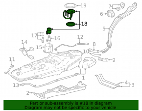 Fuel pump for Lexus NX300h 15-18