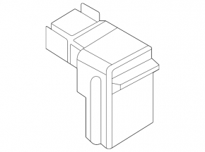 Positive terminal cover for Kia Sorento 21-25 HEV, PHEV battery