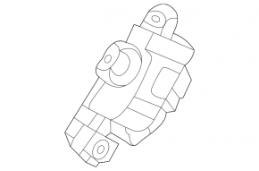 Fuel filler flap lock Mazda 3 19-