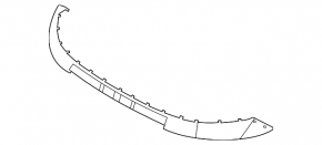 Ford Bronco Sport 21-25 Front Bumper Upper Trim