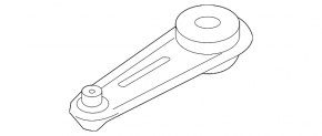 Rear engine mount for Nissan Rogue 2015