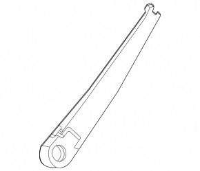 Rear wiper arm Volkswagen ID.4 21-23 missing plug