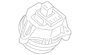 Engine mount right BMW X5 G05 19-23 3.0T OEM
