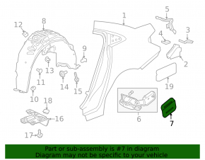 Chevrolet Cruze 16- Fuel Filler Cap