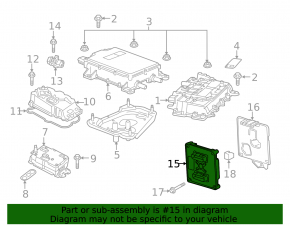 Engine ECM Control Module Chevrolet Bolt 17-
