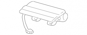 Lexus IS200 IS300 99-01 passenger airbag in the dashboard