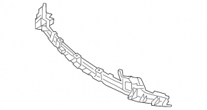 Front bumper bracket, central upper, Mercedes W213 E 21-23