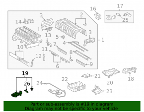 Fuse Box VVB Lexus Lexus GS450h 06-11