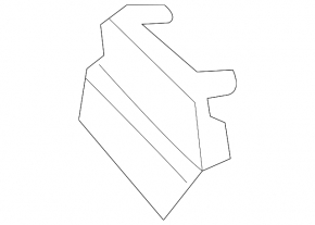 Front bumper plug right Ford Ecosport 18-22