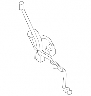 Front bumper wiring for parking sensors right Mazda CX-5 22-25