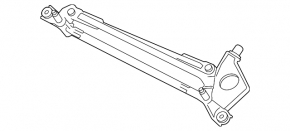 Lincoln Corsair 24-26 Windscreen Wiper Linkage with Motor