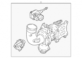 Turbine Audi Q5 80A 18-20 2.0T 36k