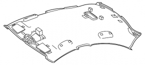 Mercedes CLA 14-19 black headliner, sunroof