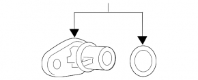 Crankshaft Position Sensor Chevrolet Trax 15-22 1.4T
