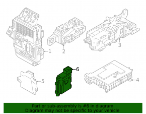 ECU block engine computer Kia Niro 23-26 EV