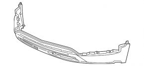 Front Bumper Lip Chevrolet Trax 17-20