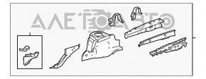 Front left quarter Toyota Highlander 14-19