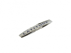 Emblem inscription LATITUDE tailgate Jeep Compass 17-24 chrome