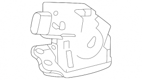 Lexus GX550 24-26 Trunk Lock