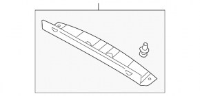 Mitsubishi Outlander 22-25 black upper trunk lid trim