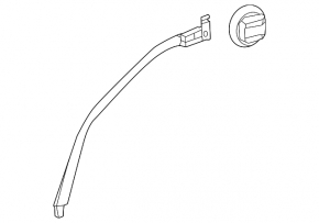 Rear right fender seal for Lexus GX550 24-26