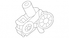 Rear left window motor for Lexus ES250 ES300h ES350 19-26