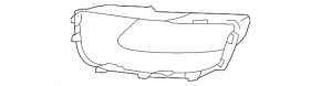 Brake cooling duct left Porsche Cayenne 958 15-18