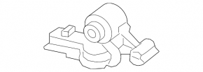 Airbag sensor front center Nissan Leaf 18-