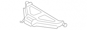 Bracket 3 row seats left Ford Explorer 11-19