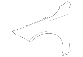 Front left wing Mercedes A-class V177 19-22
