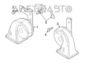 Mazda CX-5 17- Horn Chip