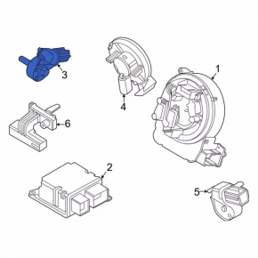 Airbag Sensor Front Left Ford Mustang Mach-E 21-23