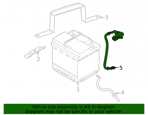 Negative terminal Ford Escape MK4 20-22 hybrid with sensor