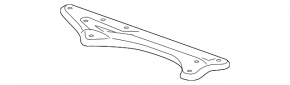 Rear underbody strut Chevrolet Camaro 16-20