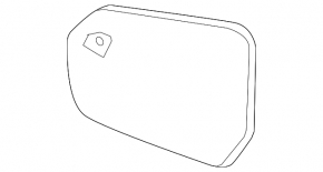 Mirror element left Chevrolet Volt 16 - heating