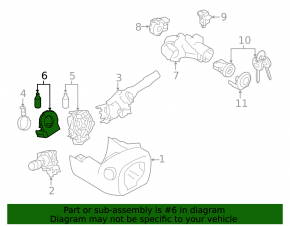 Subaru Legacy 15-19 Steering Angle Sensor