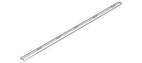 Right threshold VW Golf 15-21 5d