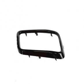 Jeep Grand Cherokee WK2 16-22 radiator grille inserts, 7-piece set, gray